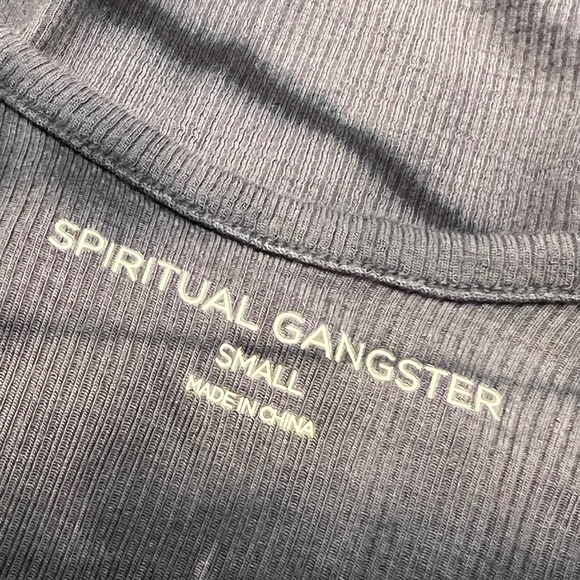 om. [Spiritual Gangster] Navy Blue Tie Dye NWT Harem Jumpsuit | Small 4 - 6 - Picture 10 of 16